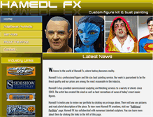 Tablet Screenshot of hamedlfx.com